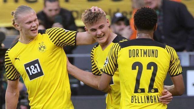  多特蒙德新援哈兰德连续三场破门